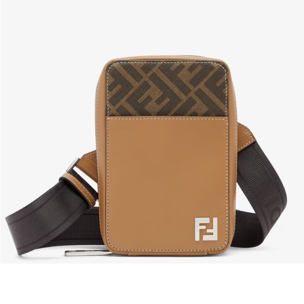 Unisex Fendi FF Squared crossbody bag ~ used 2x!